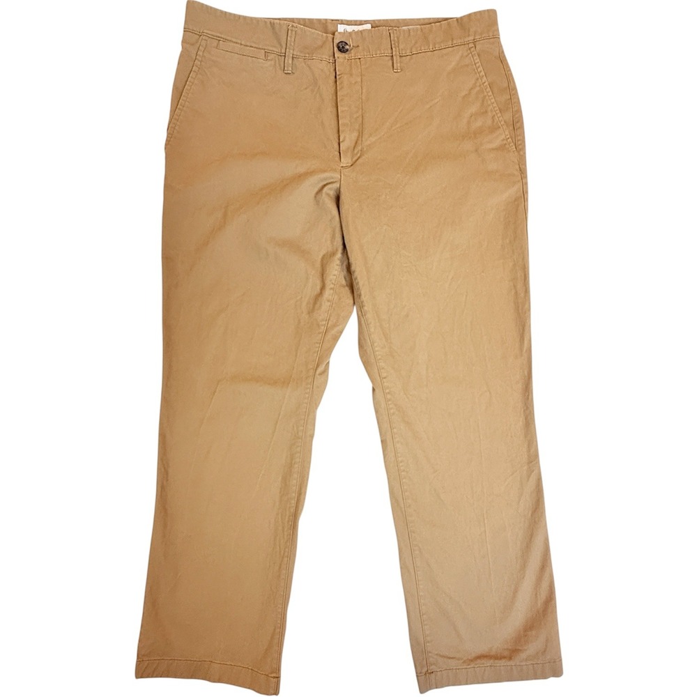 Goodfellow & Co Hennepin Chino Mens 36W x 30L Brown Straight Leg Casual Pants